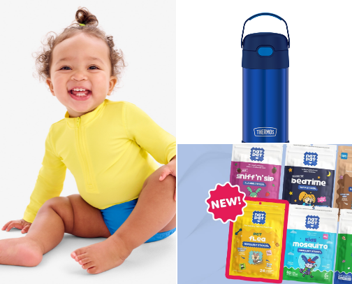 Toddler Toolkit: Diapering, Snacks & Outdoor Must-Haves cover photo collage