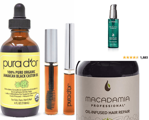 hair care cover photo collage
