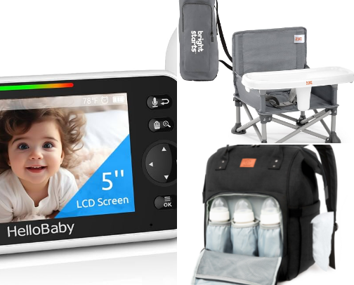 Must haves when bringing home a baby cover photo collage