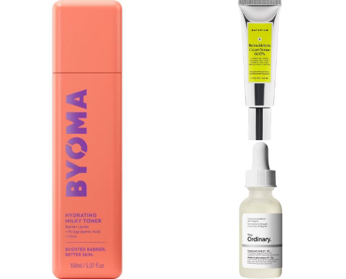Skin care that will make you glow! cover photo collage