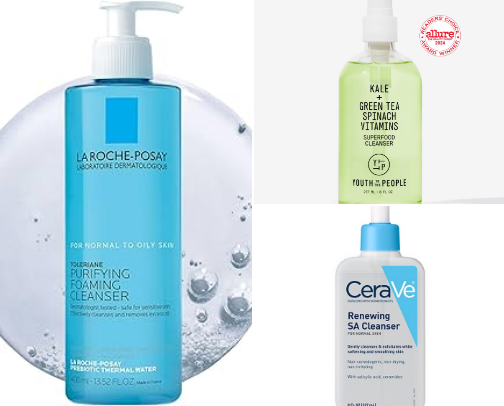 my skincare favs cover photo collage