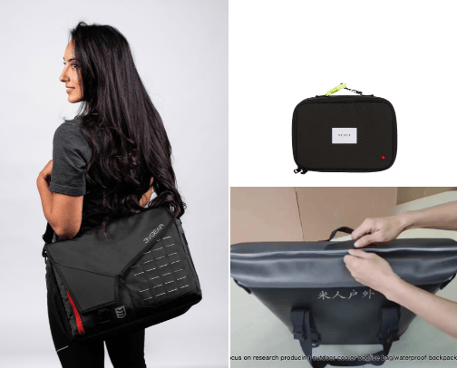 Bags cover photo collage