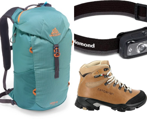 Packing List: Day Hiking Trips cover photo collage