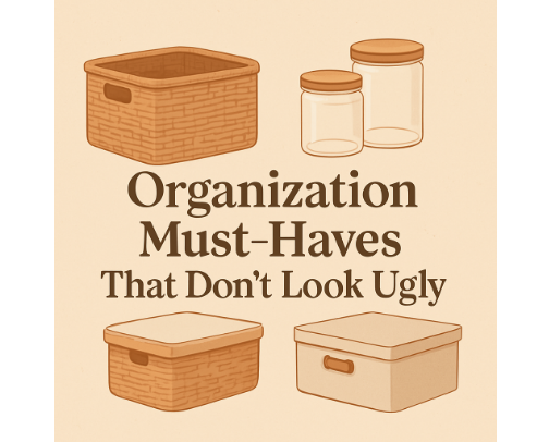 Organization Must-Haves That Don’t Look Ugly cover photo collage