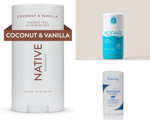 Healthy Underarm Deodorants for Women cover photo collage