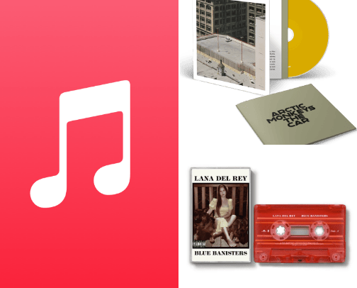 Music cover photo collage