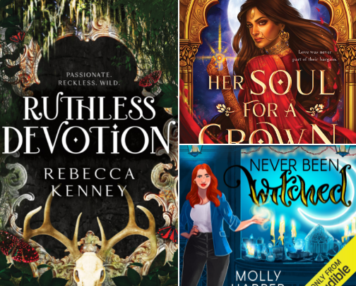 BOOK MAIL RECS! cover photo collage
