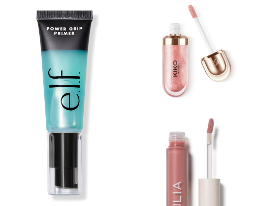 High end makeup cover photo collage