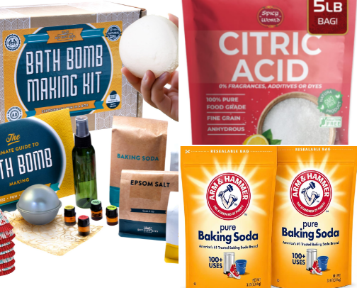Bath Bomb Making Kit Essentials: Top Amazon Picks for Central Florida Crafters cover photo collage