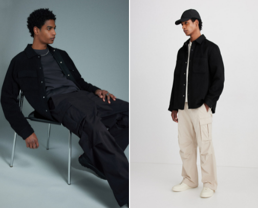 men cover photo collage