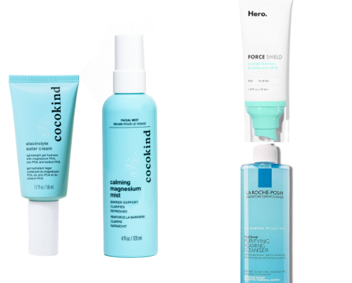 Basic Skincare Routine for Each Skin Type cover photo collage