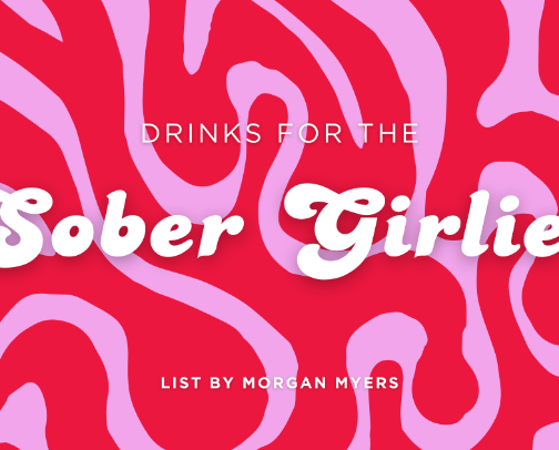 Drinks for the Sober Girlies cover photo collage