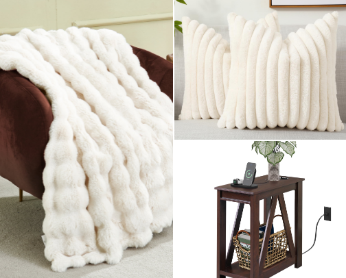 Cozy home cover photo collage