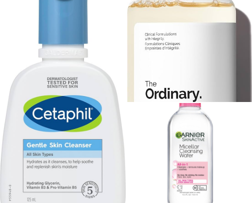 skin products for oily skin cover photo collage