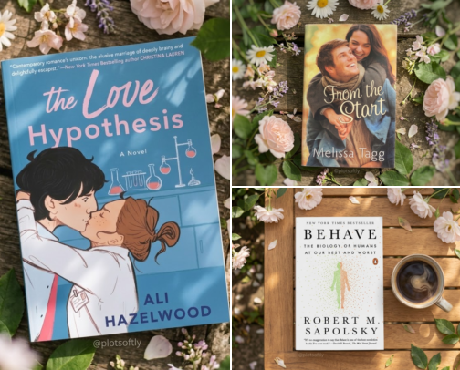I read. I review. I recommend. cover photo collage