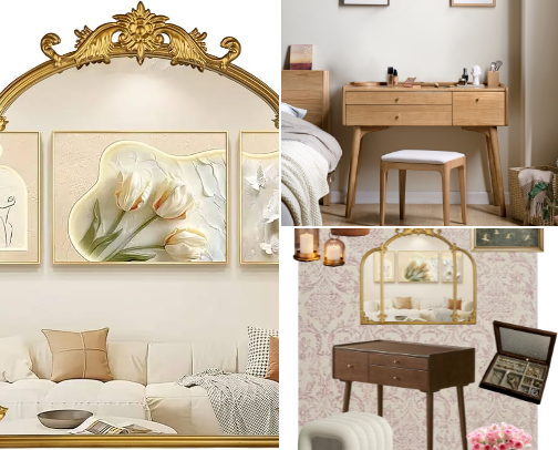Perfect Vanity Setup cover photo collage
