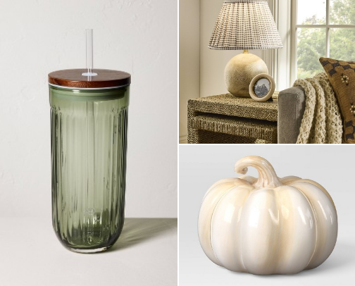 Fall decor from Target that are affordable and great quality!! cover photo collage