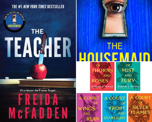 My favorite book recs cover photo collage