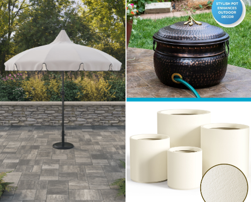 Patio Outdoor Finds cover photo collage