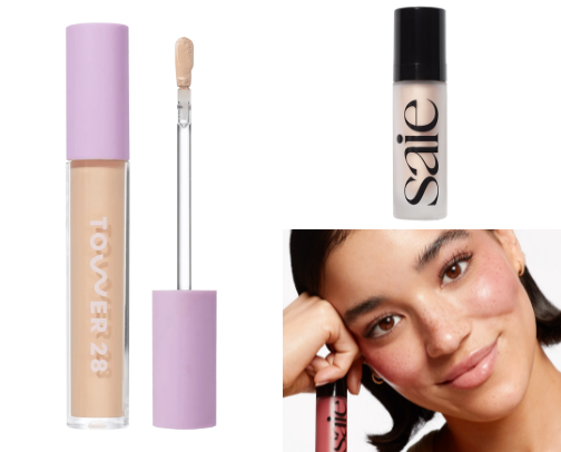 What’s in my makeup bag cover photo collage