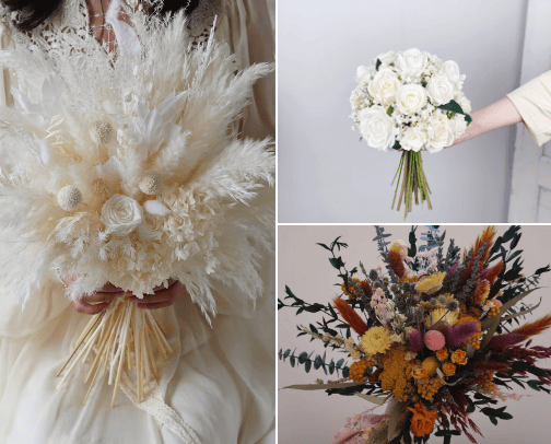 Wedding Bouquet Ideas cover photo collage