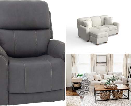 Comfy Cozy living room cover photo collage