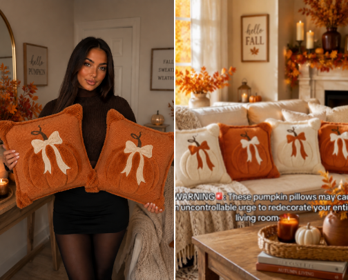 Fall Home Decor 2026 | Cozy Autumn Decorations, Pumpkin Accents & Farmhouse Fall Decor Set | Aesthetic Home Accents cover photo collage