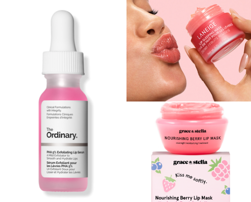 Survive winter with plump hydrated lips 💋 cover photo collage