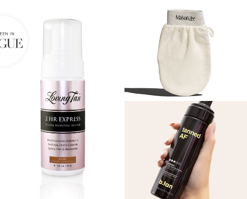 Pale Girl Approved Self Tanning Needs cover photo collage