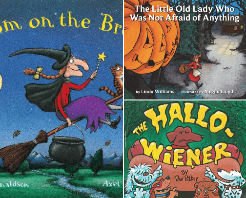 Kids Fall Books cover photo collage