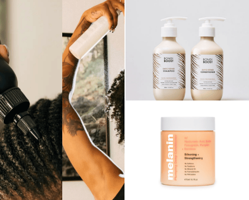 Hair Care cover photo collage