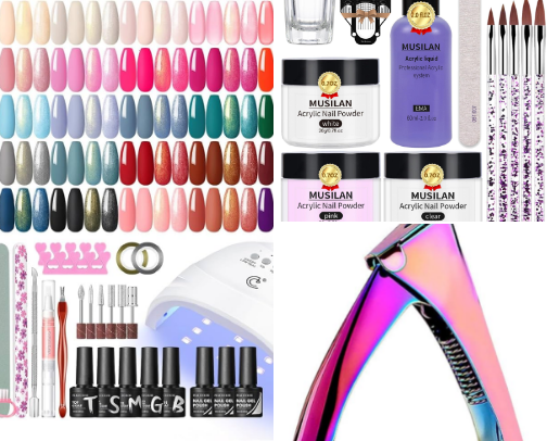 Save Money Doing Nails cover photo collage