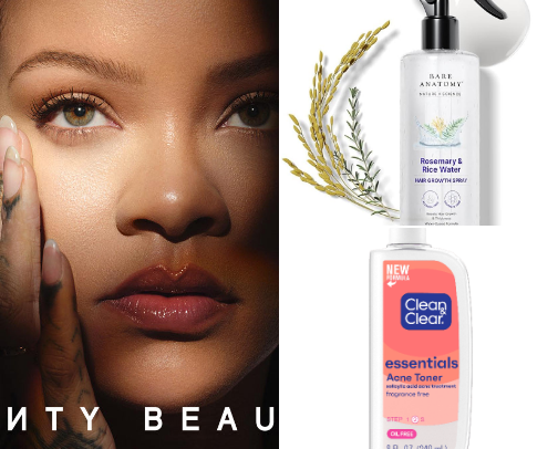 Beauty essentials cover photo collage