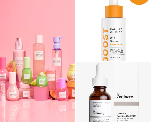 My favorite beauty recs cover photo collage