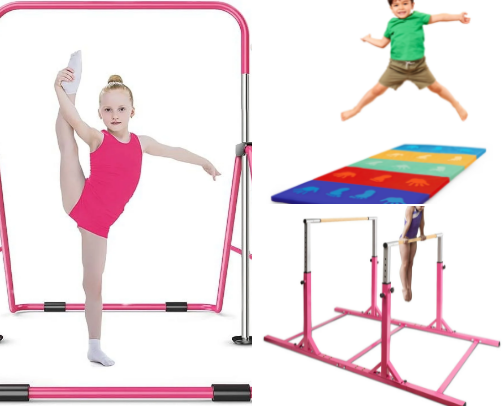 Gymnastics/acro cover photo collage