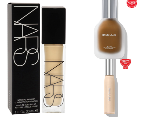 Favorite makeup products cover photo collage