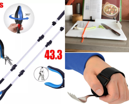 My Broken Arm Survival List: Bathroom, Kitchen, and Daily Life Helpers cover photo collage