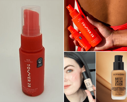 Makeup under $30 cover photo collage