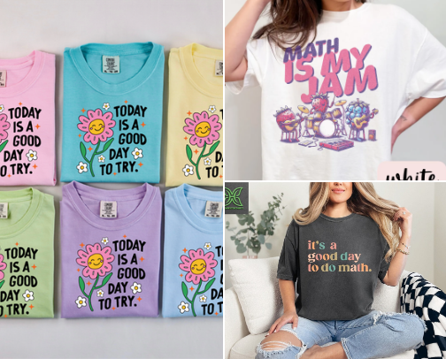 Teacher Tees & Accessories cover photo collage