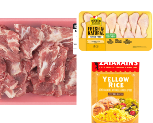 Soul Food Grocery Staples cover photo collage