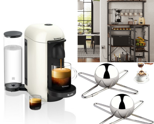 Build a coffee bar with me ☕️ cover photo collage