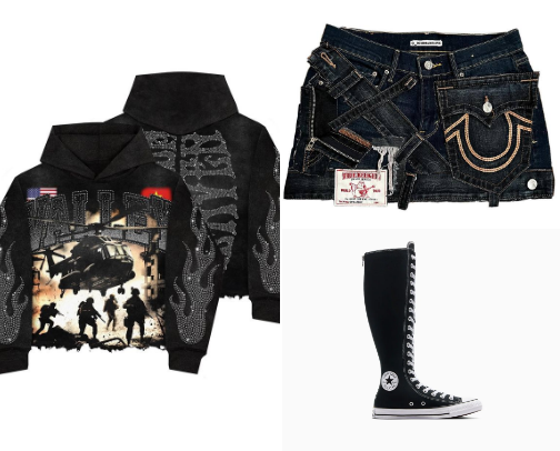 Summer Time Party Outfit cover photo collage