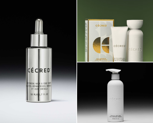 Hair care cover photo collage