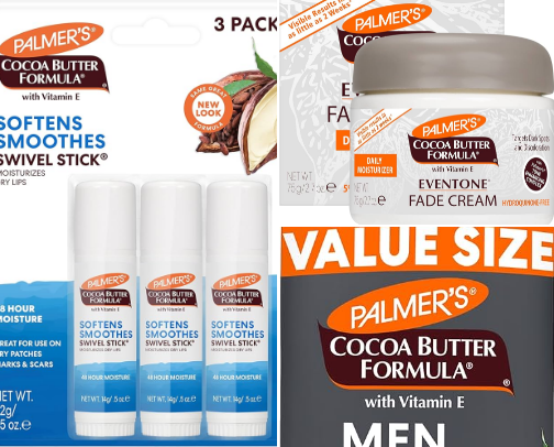 Lotions + Skincare cover photo collage