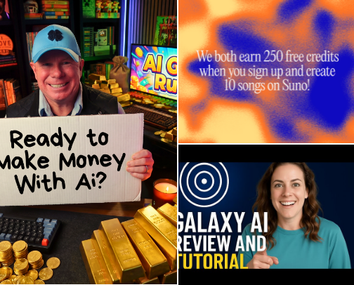 The AI Advantage - Discover, Create & Profit cover photo collage