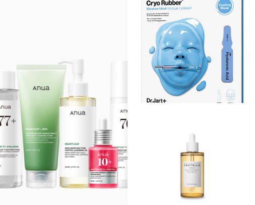 Glass Skin Essentials cover photo collage