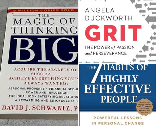 Self-help Books that helped me become a better person ✨️ cover photo collage