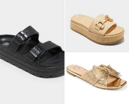 Target shoes cover photo collage