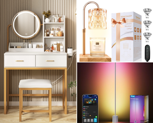 Teen Girl Holiday Gifts cover photo collage