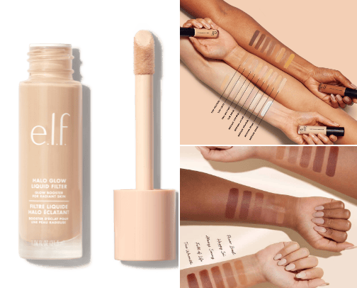 Everyday makeup routine cover photo collage